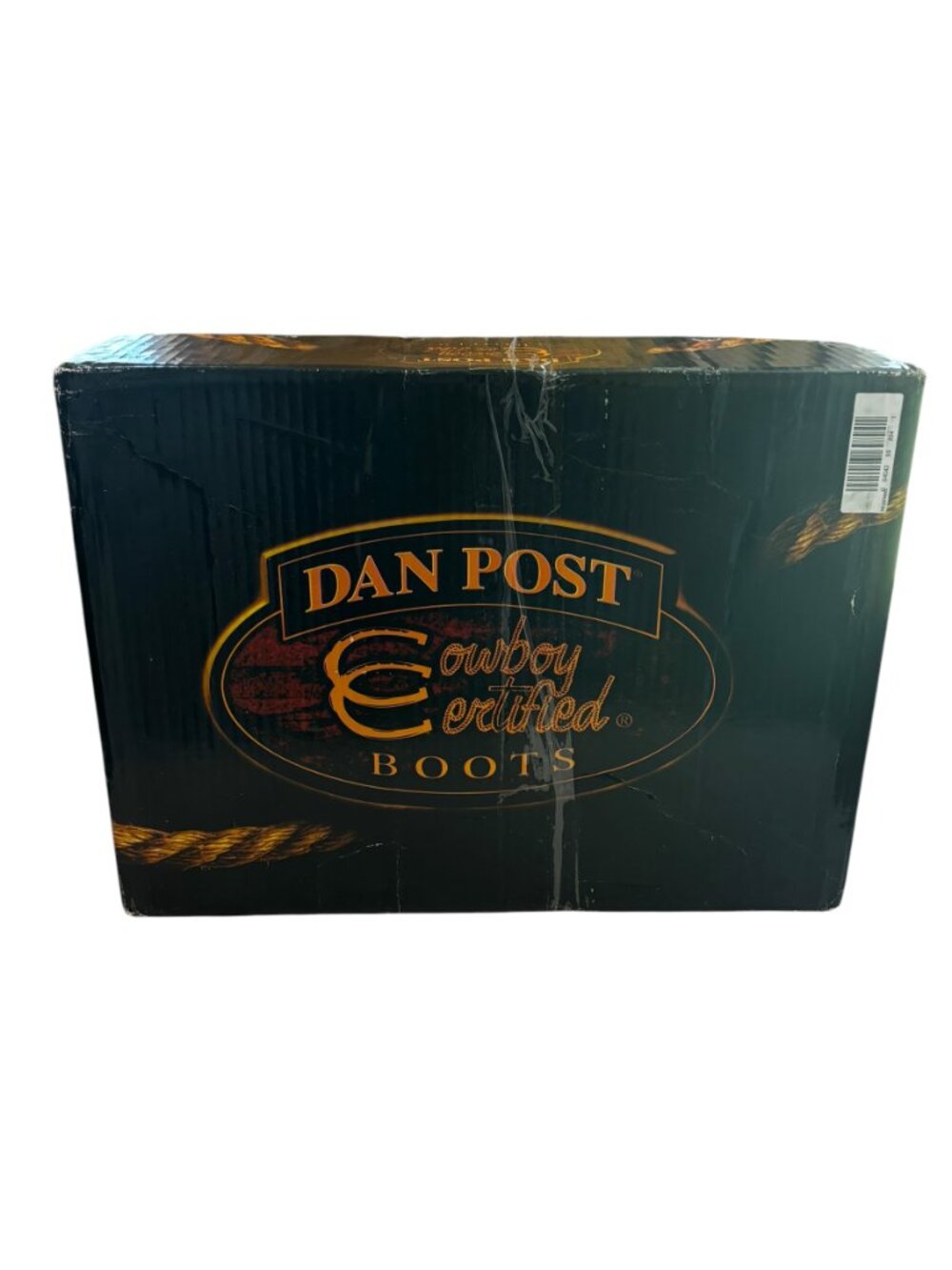 Dan Post DP3875 Cowboy Boots Mens 10 D Brown Genuine Ostrich Western Square Toe - Picture 8 of 16